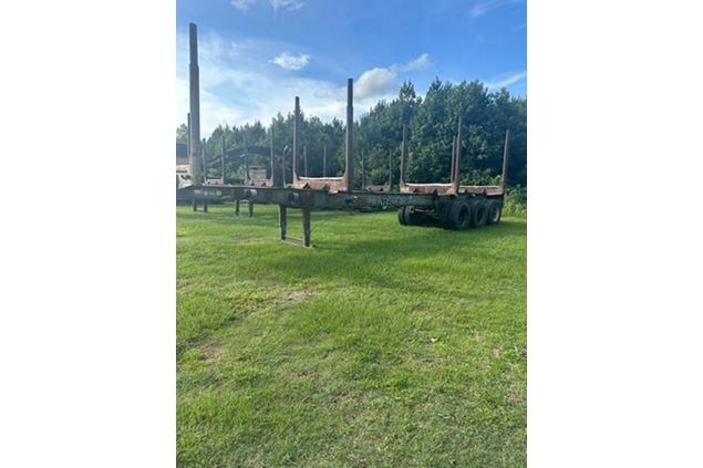 White Log Trailer